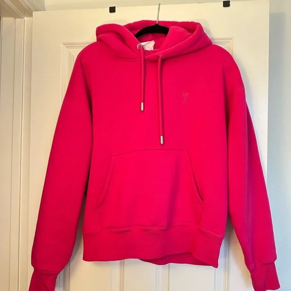 AMI Paris pink hoodie, size M, in great condition - Picture 4 of 14